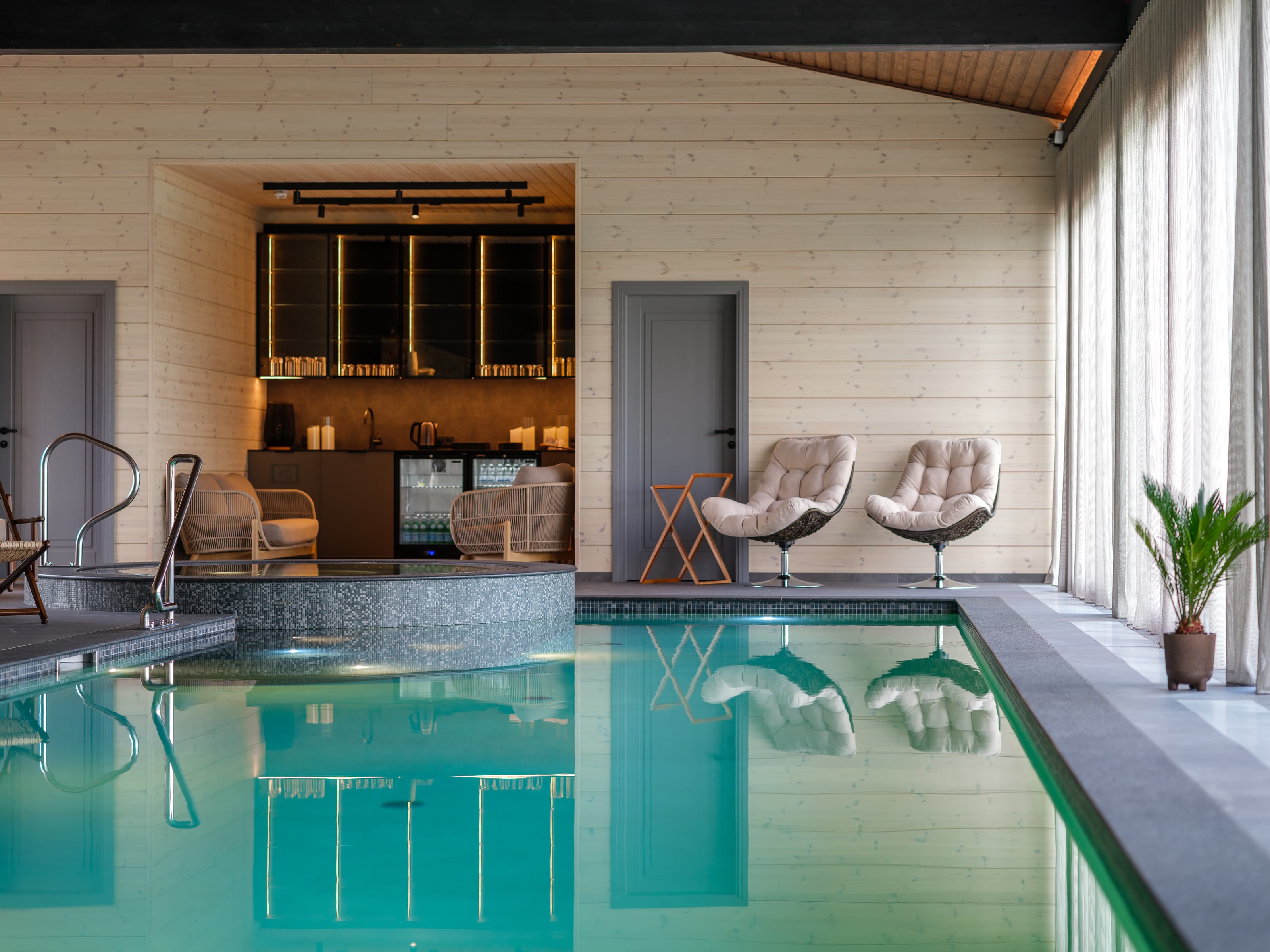 Swimming pool at the resort