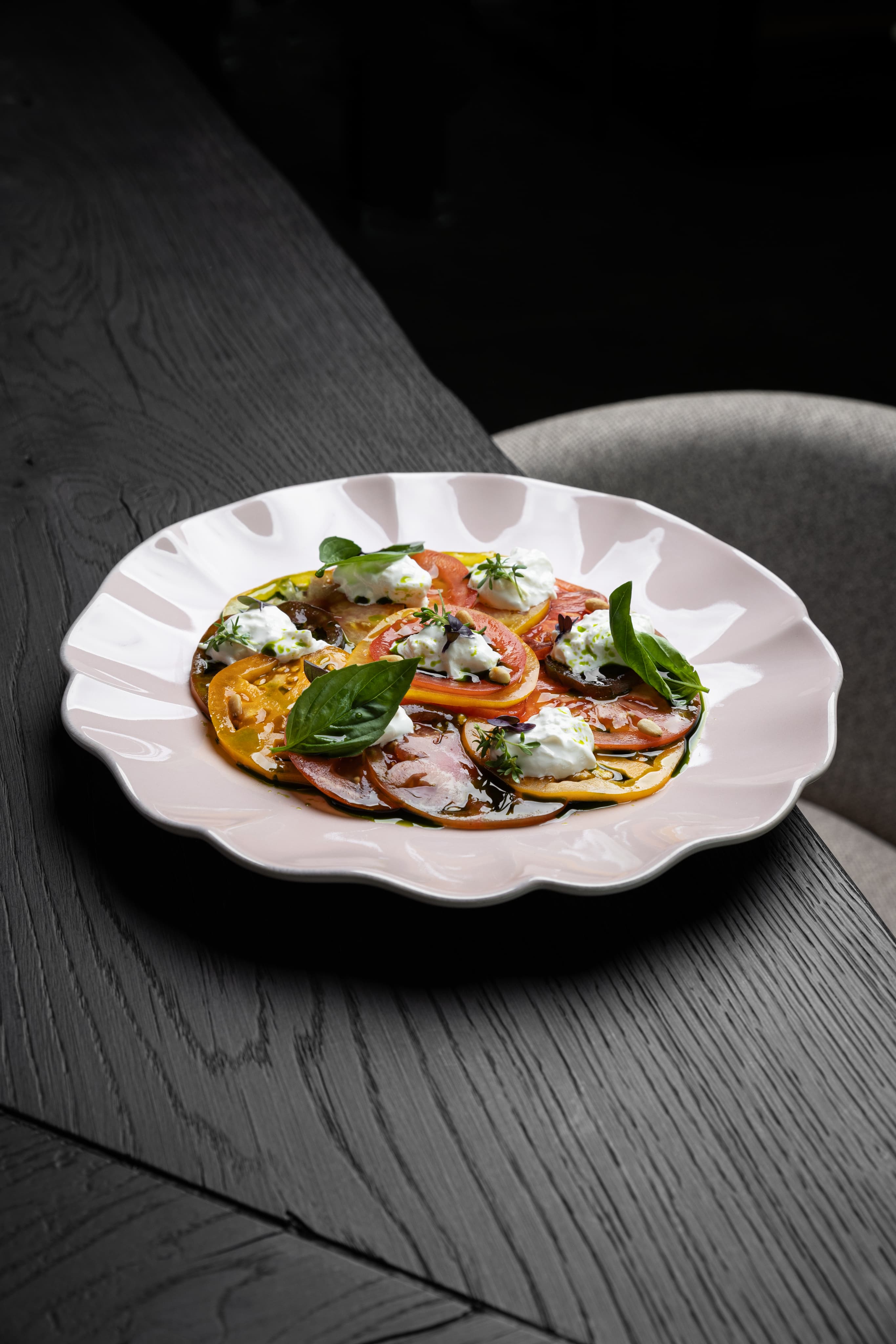 Breakfast dish served in the restaurant